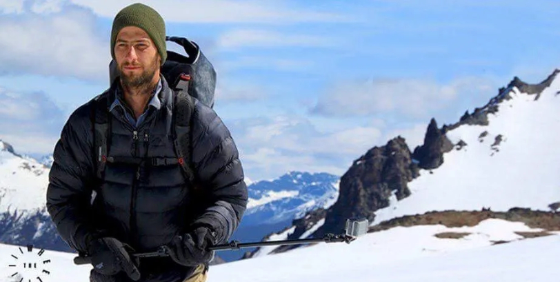 Promotional picture of the motivational keynote speaker Minnesota in the snowy mountains | Altus Entertainment