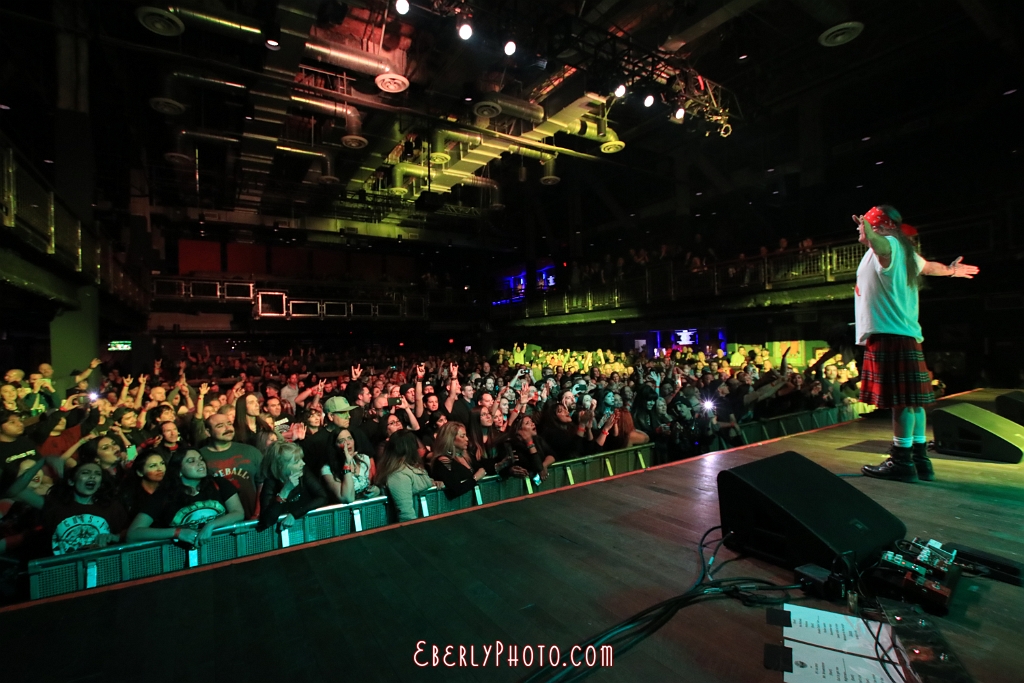 Picture of the view from onstage captured by the Guns n Roses Tribute band when playing at an event | Altus Entertainment