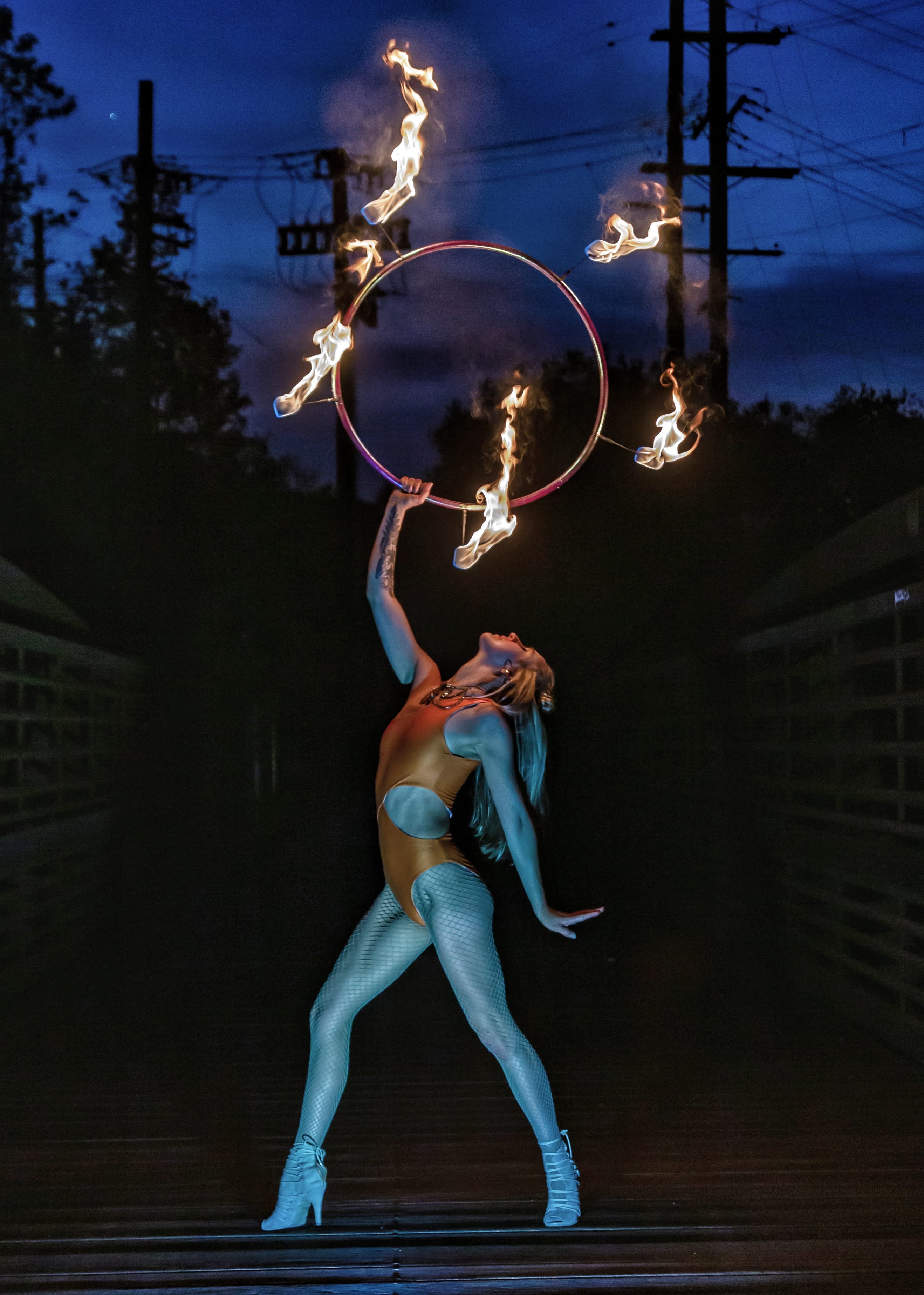 Hire Experienced Fire Performer Altus Entertainment